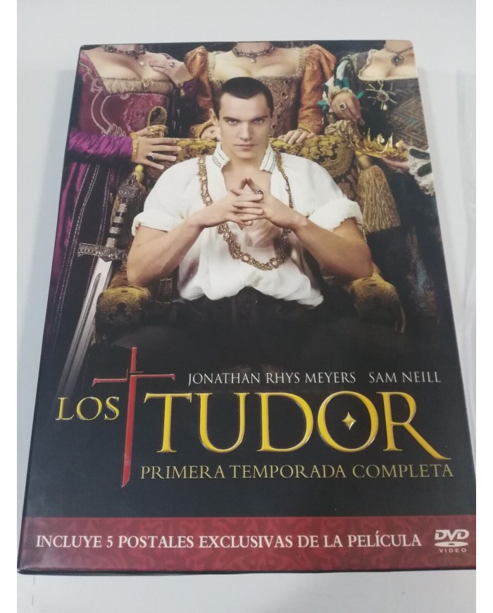 LOS TUDOR PRIMERA TEMPORADA 1 COMPLETA + 5 POSTALES - DVD CASTELLANO ENGLISH