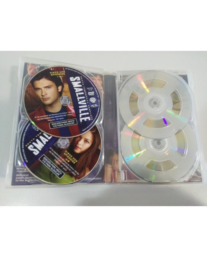 SMALLVILLE SEXTA TEMPORADA 6 COMPLETA - 6 X DVD + EXTRAS - CASTELLANO ENGLISH AM