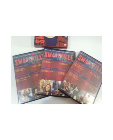 SMALLVILLE QUINTA TEMPORADA 5 COMPLETA - 6 X DVD + EXTRAS - Espa?ol ingles - AM SMALLVILLE QUINTA TEMPORADA 5 COMPLETA - 6 X DVD + EXTRAS - Espa?ol ingles - AM
