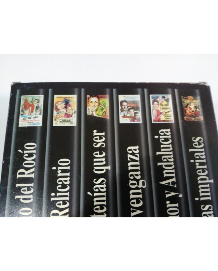 CARMEN SEVILLA COLECCION 6 PEL?CULAS EN VHS CINTA TAPE EL RELICARIO LA VENGANZA