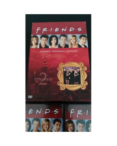 FRIENDS TEMPORADA SEASON 2 COMPLETA 4 DVD EDICION ESPA?OLA CASTELLANO INGLES AM FRIENDS TEMPORADA SEASON 2 COMPLETA 4 DVD EDICION ESPA?OLA CASTELLANO INGLES AM