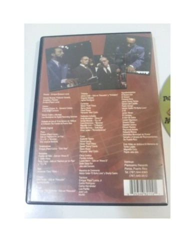 LA SONORA PONCE?A PAL BAILADOR 45 A?OS DE HISTORIA LIVE DVD PUERTO RICO 1999 AM