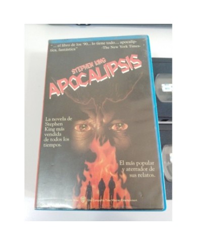 STEPHEN KING APOCALIPSIS GARY SINISE TERROR CAJA DOBLE 2 X VHS TAPE CASTELLANO