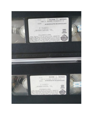 EL RESPLANDOR STEPHEN KING MICK GARRIS CAJA DOBLE 2 X VHS CINTA TAPE CASTELLANO