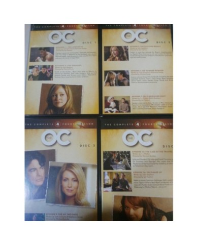 THE OC THE COMPLETE FOURTH 4 SEASON - 5 X DVD ENGLISH region 2 - AM THE OC THE COMPLETE FOURTH 4 SEASON - 5 X DVD ENGLISH region 2 - AM