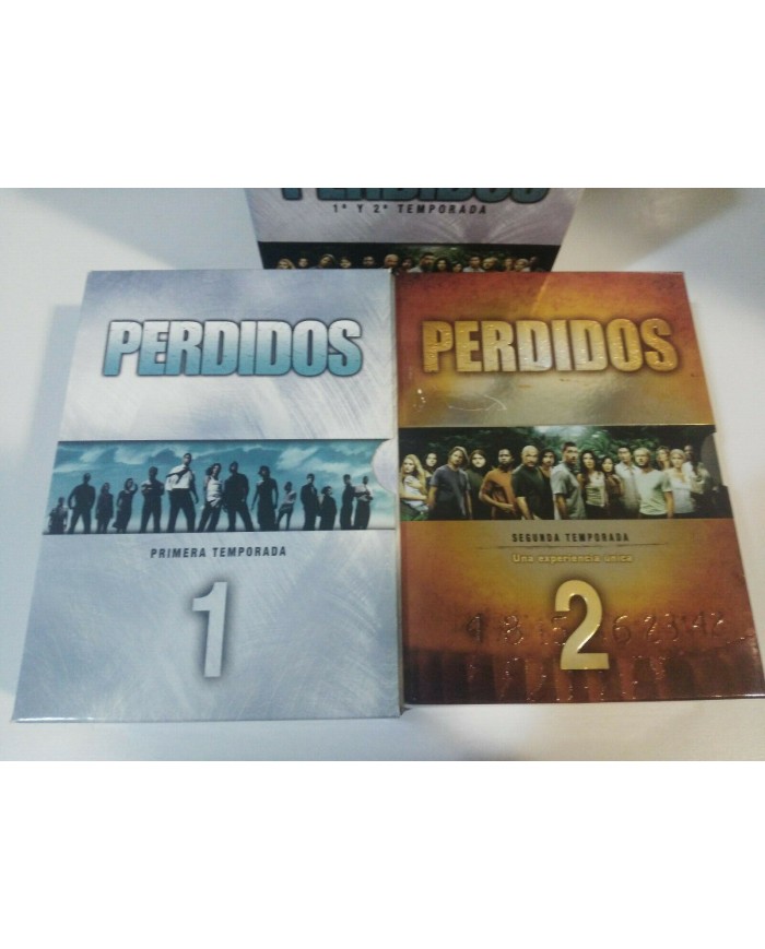 PERDIDOS LOST TEMPORADAS 1-2 COMPLETAS 15 X DVD REGION 2 + EXTRAS ESPA?OL INGLES