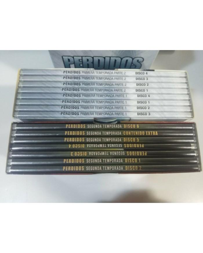 PERDIDOS LOST TEMPORADAS 1-2 COMPLETAS 15 X DVD REGION 2 + EXTRAS ESPA?OL INGLES