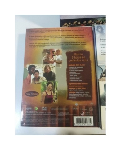 PERDIDOS LOST TEMPORADAS 1-2 COMPLETAS 15 X DVD REGION 2 + EXTRAS ESPA?OL INGLES PERDIDOS LOST TEMPORADAS 1-2 COMPLETAS 15 X DVD REGION 2 + EXTRAS ESPA?OL INGLES