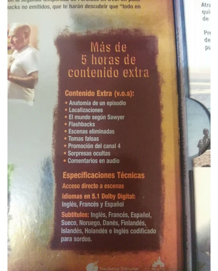 PERDIDOS LOST TEMPORADAS 1-2 COMPLETAS 15 X DVD REGION 2 + EXTRAS ESPA?OL INGLES