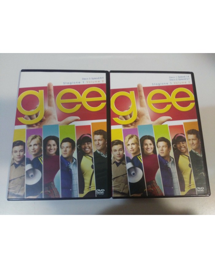 GLEE STAGIONE 1 VOLUME 2 SEASON 1 - 3 X DVD ENGLISH ITALIANO REGION 2 - 3T