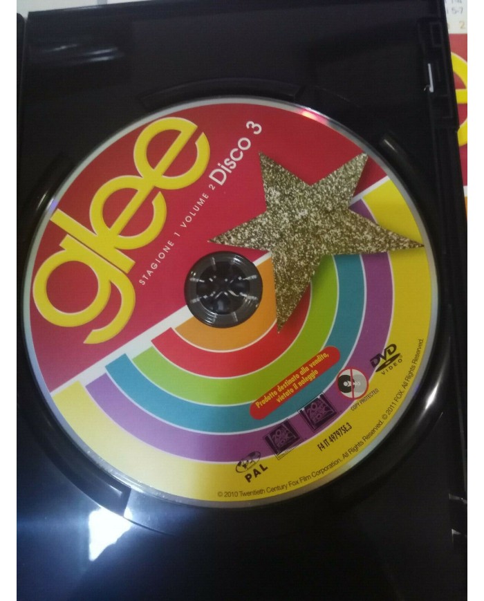 GLEE STAGIONE 1 VOLUME 2 SEASON 1 - 3 X DVD ENGLISH ITALIANO REGION 2 - 3T