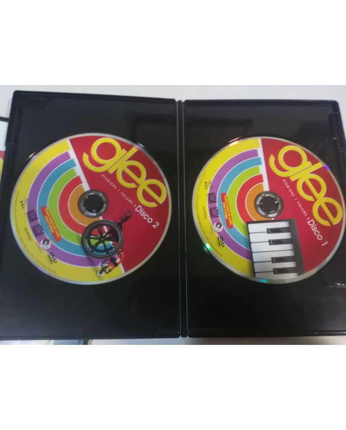 GLEE STAGIONE 1 VOLUME 2 SEASON 1 - 3 X DVD ENGLISH ITALIANO REGION 2 - 3T