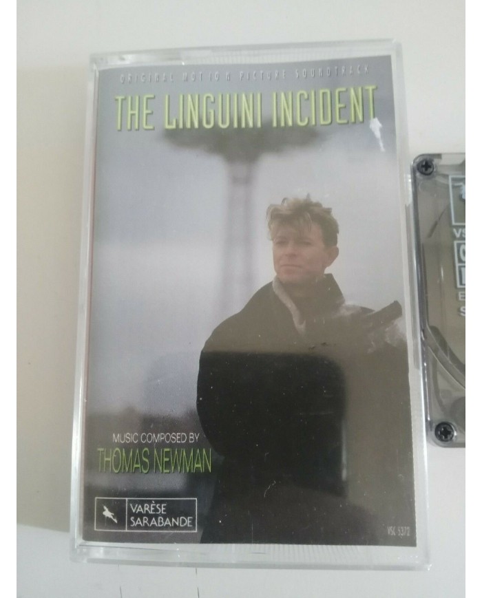 THE LINGUINI INCIDENT SOUNDTRACK THOMAS NEWMAN DAVID BOWIE - CASSETTE TAPE THE LINGUINI INCIDENT SOUNDTRACK THOMAS NEWMAN DAVID BOWIE - CASSETTE TAPE