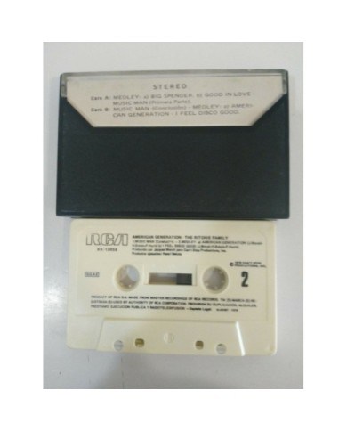 THE RITCHIE FAMILY AMERICAN GENERATION RCA 1978 - CASSETTE TAPE SPANISH EDITION THE RITCHIE FAMILY AMERICAN GENERATION RCA 1978 - CASSETTE TAPE SPANISH EDITION