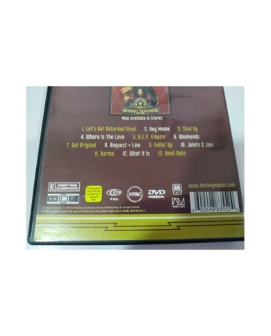 THE BLACK EYED PEAS BEHIND THE BRIDGE TO ELEPHUNK DVD - ALL REGIONS 2004 - AM