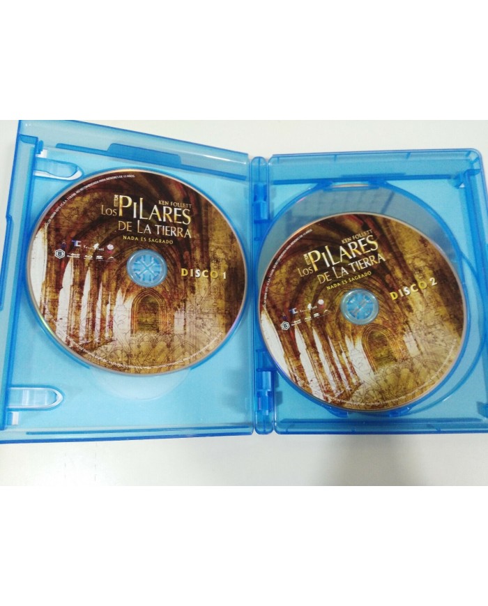 Los Pilares de la Tierra Nada es Sagrado Serie TV Ken Follett - 3 x Blu-ray - AM