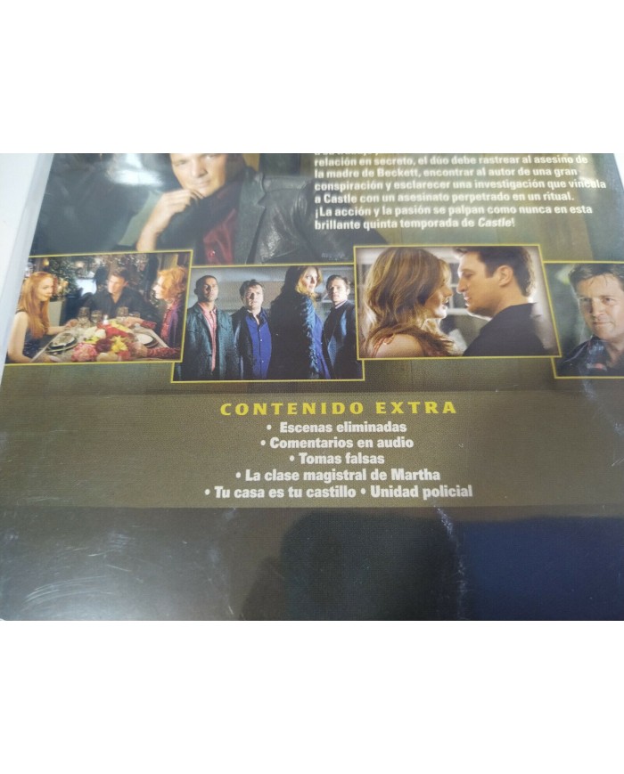 CASTLE Quinta TEMPORADA 5 COMPLETA - 6 DVD ESPA?OL ENGLISH FRANCAIS REGION 2 5T