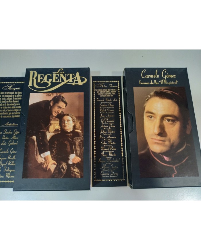 La Regenta - Aitana Sanchez Gijon Carmelo Gomez Serie TV - 3 x VHS Tape Espa?ol