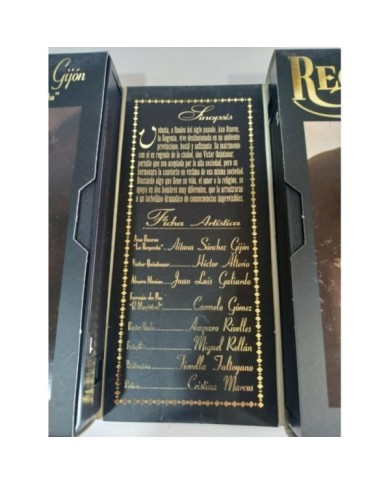 La Regenta - Aitana Sanchez Gijon Carmelo Gomez Serie TV - 3 x VHS Tape Espa?ol