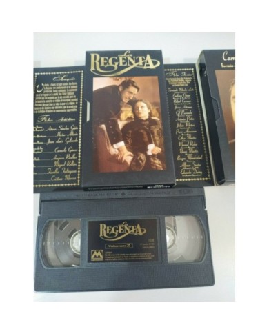 La Regenta - Aitana Sanchez Gijon Carmelo Gomez Serie TV - 3 x VHS Tape Espa?ol