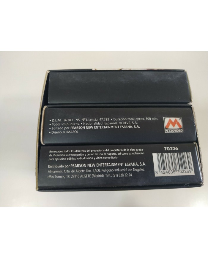 La Regenta - Aitana Sanchez Gijon Carmelo Gomez Serie TV - 3 x VHS Tape Espa?ol