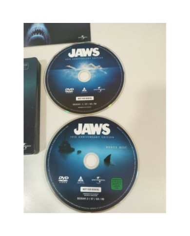 Tiburon Edicion Coleccionistas Steven Spielberg 2x DVD Steelbook - AM
