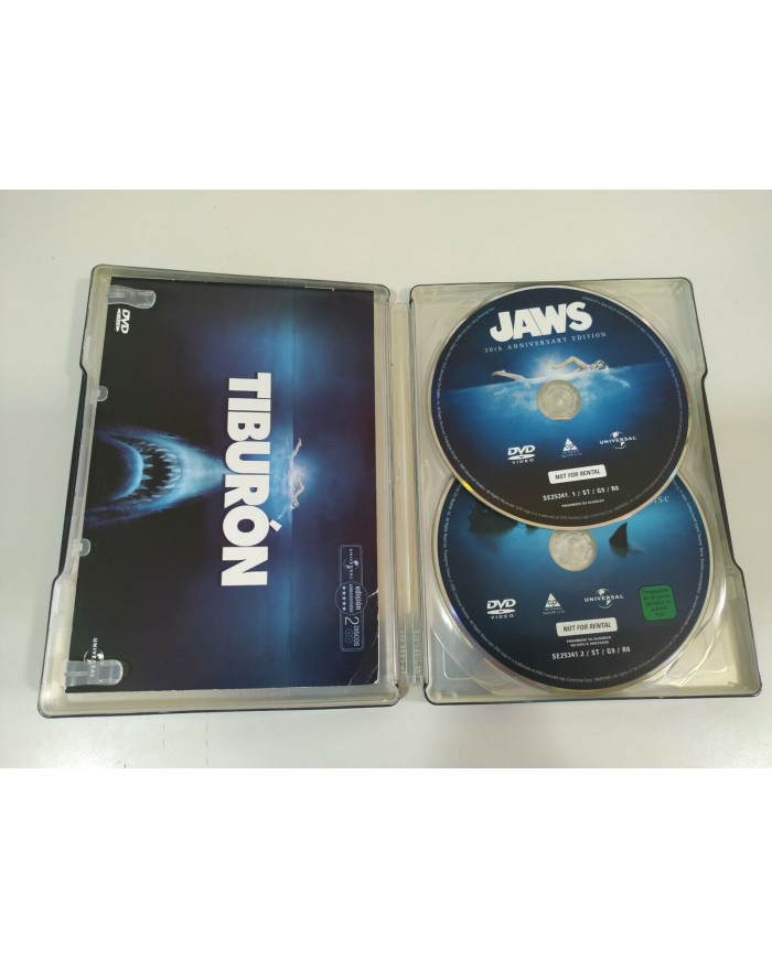 Tiburon Edicion Coleccionistas Steven Spielberg 2x DVD Steelbook - AM