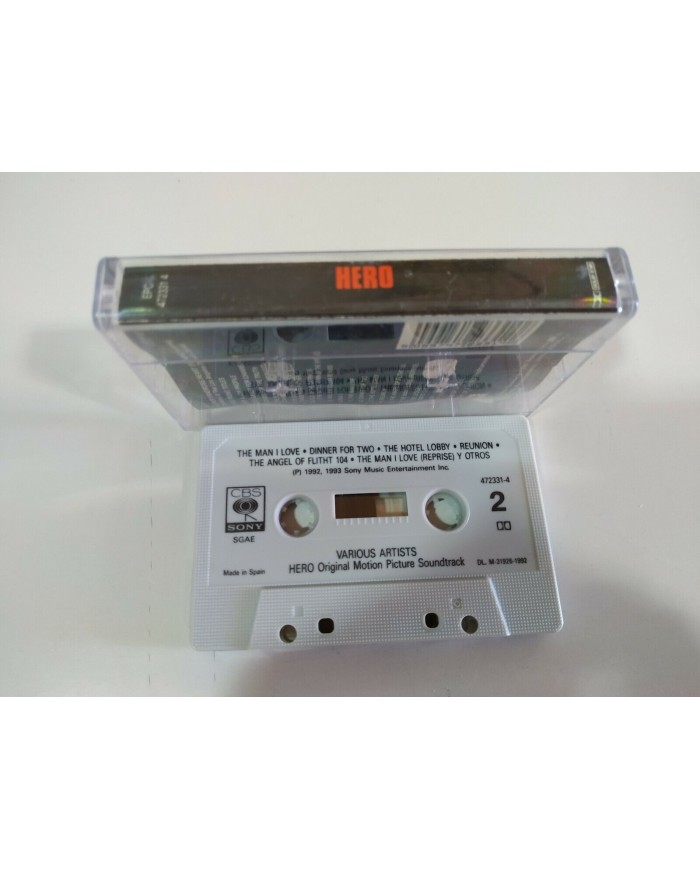 Hero Soundtrack Heart of a Hero Luther Vandross Fenton - Cinta Tape Cassette Am