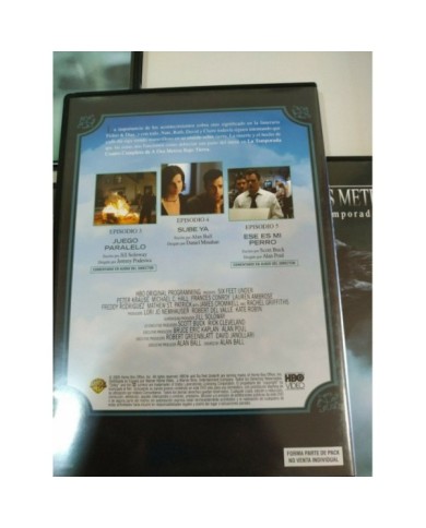 A DOS METROS BAJO TIERRA TEMPORADA 4 COMPLETA - CASTELLANO ENGLISH 5 X DVD - 3T