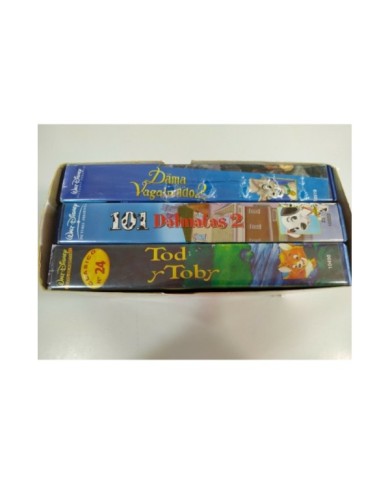 Tod y Toby - 101 Dalmatas 2 - La Dama y el Vagabundo 2 Disney - 3 x VHS Espa?ol