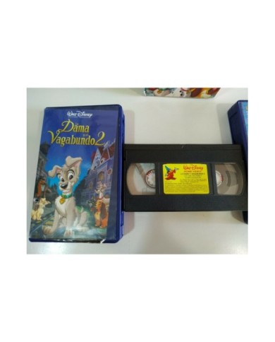 Tod y Toby - 101 Dalmatas 2 - La Dama y el Vagabundo 2 Disney - 3 x VHS Espa?ol