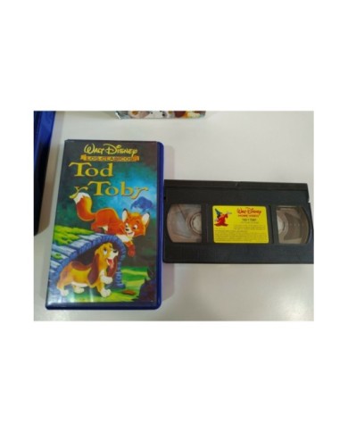 Tod y Toby - 101 Dalmatas 2 - La Dama y el Vagabundo 2 Disney - 3 x VHS Espa?ol