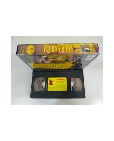 Robin Hood Los Clasicos de Walt disney - VHS Tape Espa?ol - 1991 3T