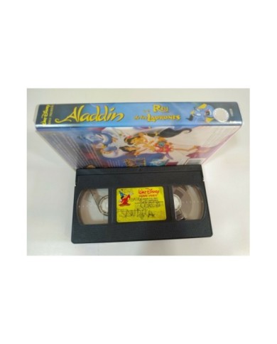 Aladdin y el Rey de los Ladrones Walt Disney - VHS Cinta Castellano - 3T