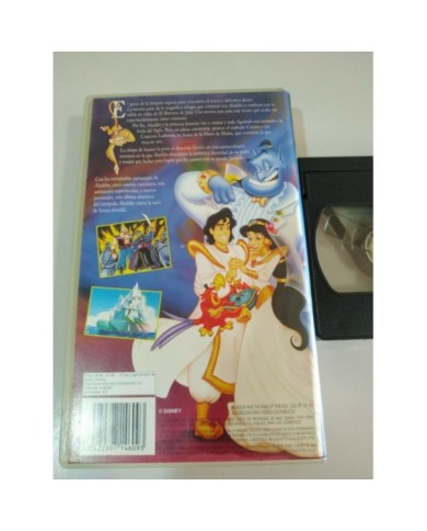 Aladdin y el Rey de los Ladrones Walt Disney - VHS Cinta Castellano - 3T