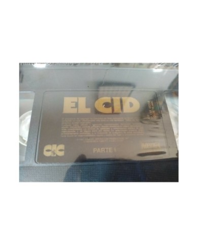 El Cid Charlton Heston Sofia Loren Anthony Mann Doble 2 x VHS Tape Espa?ol Nueva