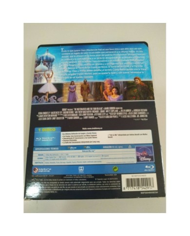 El Cascanueces y los Cuatro Reinos Disney Steelbook - Blu-ray Espa?ol English AM
