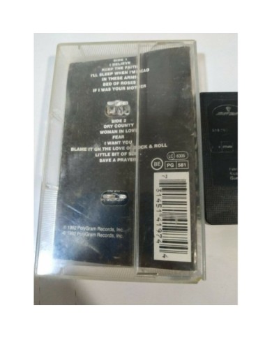 Bon Jovi Keep the Faith Mercury Spain Edition 1992 - Cinta Tape Cassette Am Bon Jovi Keep the Faith Mercury Spain Edition 1992 - Cinta Tape Cassette Am