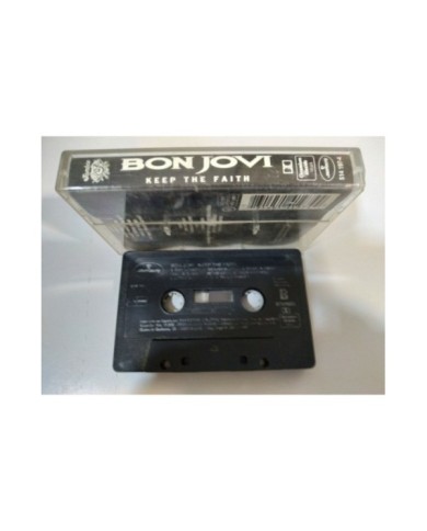 Bon Jovi Keep the Faith Mercury Spain Edition 1992 - Cinta Tape Cassette Am Bon Jovi Keep the Faith Mercury Spain Edition 1992 - Cinta Tape Cassette Am