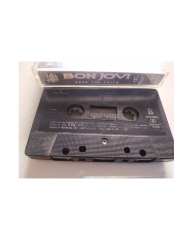 Bon Jovi Keep the Faith Mercury Spain Edition 1992 - Cinta Tape Cassette Am Bon Jovi Keep the Faith Mercury Spain Edition 1992 - Cinta Tape Cassette Am
