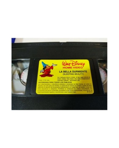 La Bella Durmiente Walt Disney 1995 - VHS Cinta Tape Espa?ol