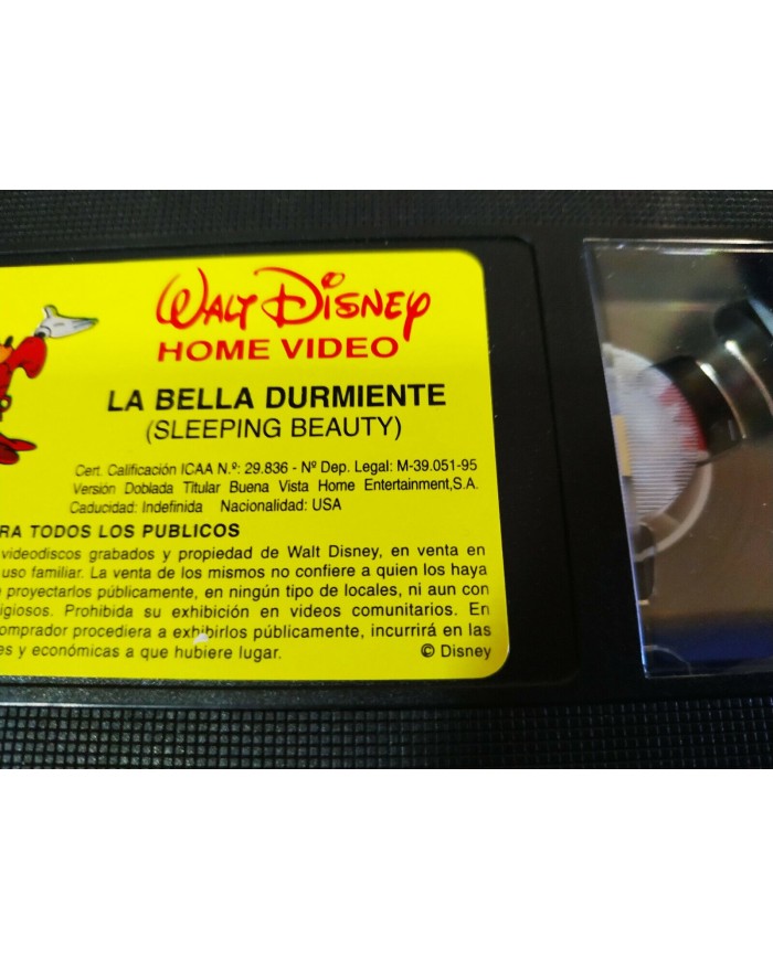 La Bella Durmiente Walt Disney 1995 - VHS Cinta Tape Espa?ol