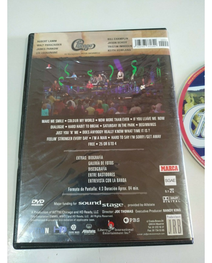 Chicago Sound Stage DVD Region All