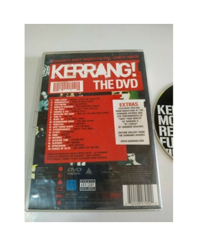 Kerrang The DVD Blink 182 Spineshank Slipknot Marilyn Manson Sum 41 Reg All Am
