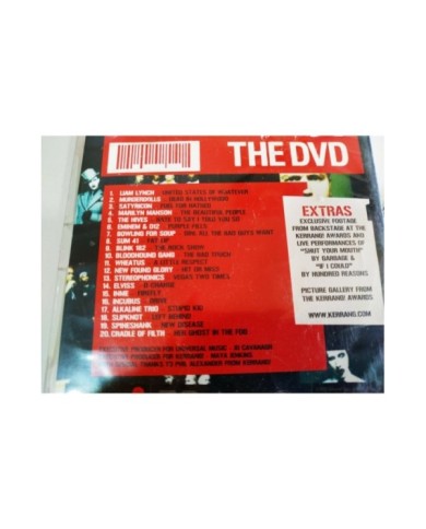 Kerrang The DVD Blink 182 Spineshank Slipknot Marilyn Manson Sum 41 Reg All Am