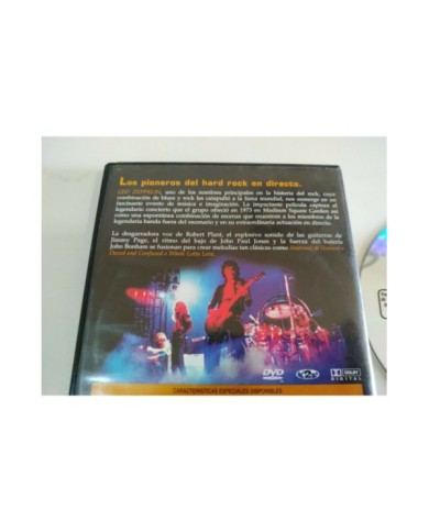 Led Zeppelin The Song Remains The Same - DVD Region 2 - 132 min Am