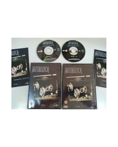 Metallica Cunning Stunts - Box 2 x DVD + Extras Region 0 All Am