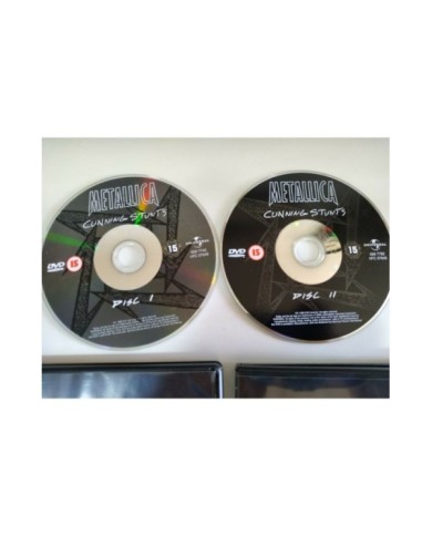 Metallica Cunning Stunts - Box 2 x DVD + Extras Region 0 All Am