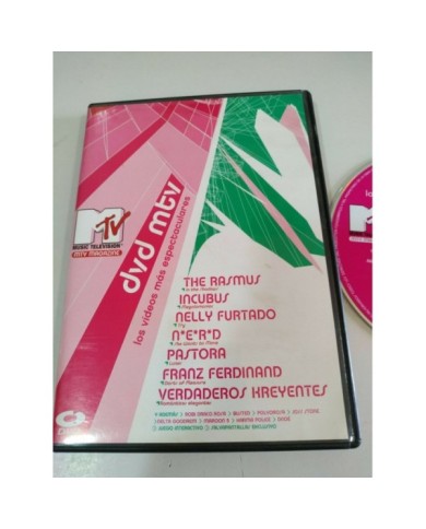 MTV DVD The Rasmus Incubus Franz Ferdinand Maroon Five Region 2