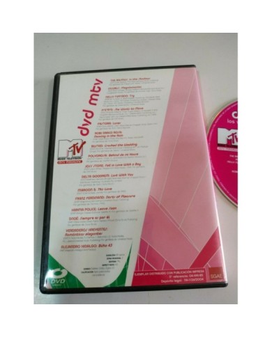 MTV DVD The Rasmus Incubus Franz Ferdinand Maroon Five Region 2